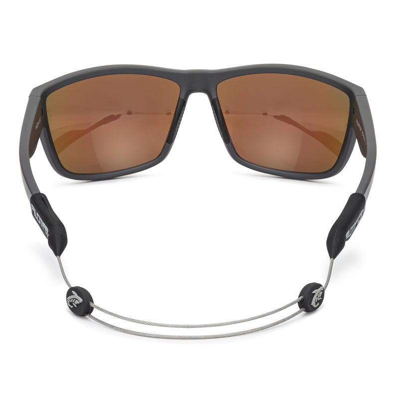 Pilotfish No Tail Adjustable Eyewear Retainer Cable Strap: Sunglasses, Eyeglasses, Glasses (14 Inch, Gunmetal Gray) - Image 2
